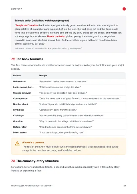 Ebook page: Hook formulas